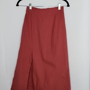 Elegant Rust Skirt